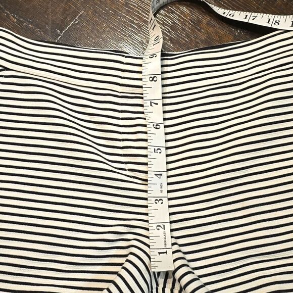 BCBG Max Azria Black White Striped Shorts - Picture 3 of 15